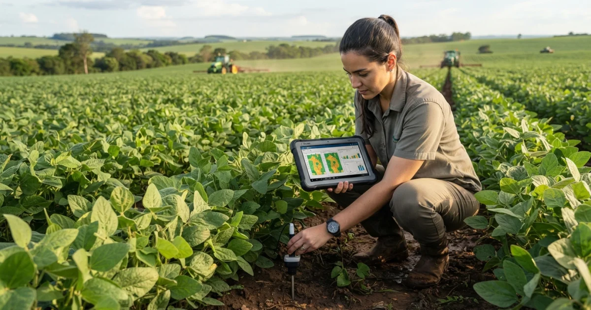 Agricultura de Precisão: Como Usar Sensores e Dados para Aumentar a Produtividade no Campo