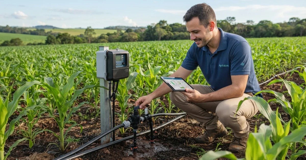 Irrigação Inteligente: Manejo de Precisão para Economizar Água e Potencializar a Safra